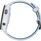 Garmin Forerunner 265 Black Bezel w. Whitestone Case and Whitestone/Tidal Blue S. Band (010-02810-01/11/51)