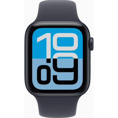 Apple Watch SE 3 GPS 44mm Midnight Alu. Case w. Midnight S. Band - S/M (MEHN4)
