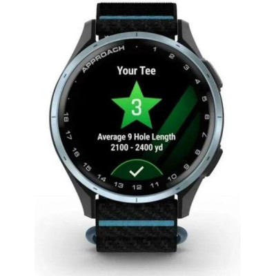 Garmin Approach J1 Cloud Blue with Black/Azure Band (010-03898-00)
