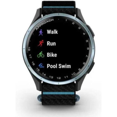 Garmin Approach J1 Cloud Blue with Black/Azure Band (010-03898-00)