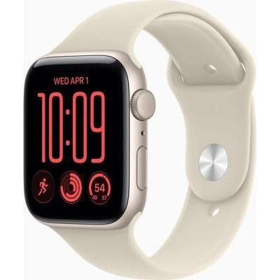 Apple Watch SE 3 GPS 44mm Starlight Aluminium Case S/M (MJL34)