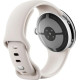 Google Pixel Watch 4 41mm Wi-Fi Polished Silver Aluminum case / Porcelain Active Band