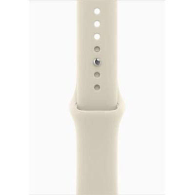 Apple Watch SE 3 GPS 40mm Starlight Aluminium Case with Sand Sport Band S/M (MJKR4)