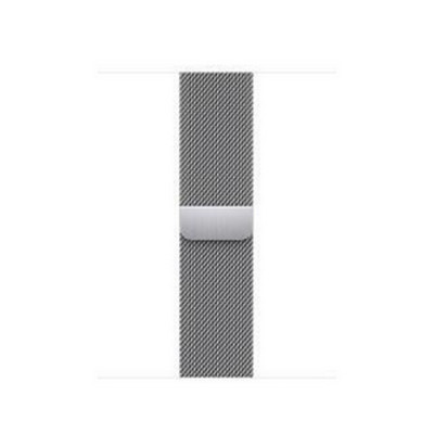 Apple Watch Series 8 GPS + Cellular 41mm Silver S. Steel Case w. Milanese Loop Silver (MNJ73/MNJ83)