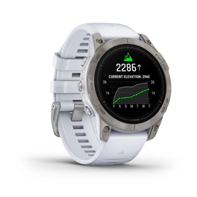 Garmin Epix Pro Gen 2 Sapphire 51мм Titanium w. Whitestone Band (010-02804-10/11)