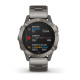 Garmin Fenix 6 Pro Sapphire Titanium with Vented Titanium Bracelet (010-02158-23)