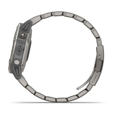 Garmin Fenix 6 Pro Sapphire Titanium with Vented Titanium Bracelet (010-02158-23)