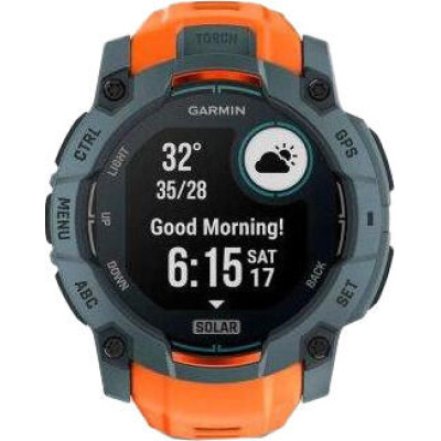 Garmin Instinct 3 50mm Solar Twilight with Solstice Band (010-02935-01)
