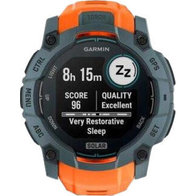 Garmin Instinct 3 50mm Solar Twilight with Solstice Band (010-02935-01)