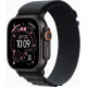 Apple Watch Ultra 3 GPS + Cellular 49mm Black Tit. Case w. Black Alpine Loop - Large (MF0X4)