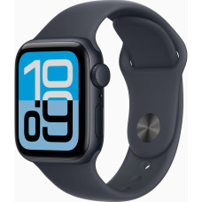 Apple Watch SE 3 GPS 40mm Midnight Alu. Case w. Midnight S. Band - M/L (MEHC4)