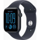 Apple Watch SE 3 GPS 44mm Midnight Aluminium Case with Navy Blue Sport Band M/L (MJL94)