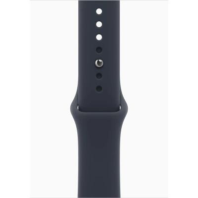 Apple Watch SE 3 GPS 44mm Midnight Aluminium Case with Navy Blue Sport Band S/M (MJL74)