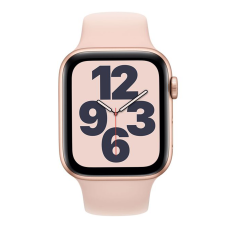 Apple Watch SE GPS + Cellular 44mm Gold Aluminum Case with Pink Sand Sport B. (MYEP2)