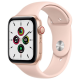 Apple Watch SE GPS + Cellular 44mm Gold Aluminum Case with Pink Sand Sport B. (MYEP2)