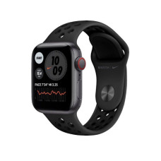 Apple Watch Nike SE GPS + Cellular 40mm Space Gray Aluminum Case w. Anthracite/Black Nike Sport B. (MYYU2)