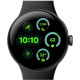 Google Pixel Watch 3 45 mm Wi-Fi Matte Black Aluminum Case/Obsidian Active Band