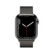 Apple Watch Series 7 GPS + Cellular 45mm Graphite S. Steel Case w. Graphite Milanese Loop (MKJJ3)