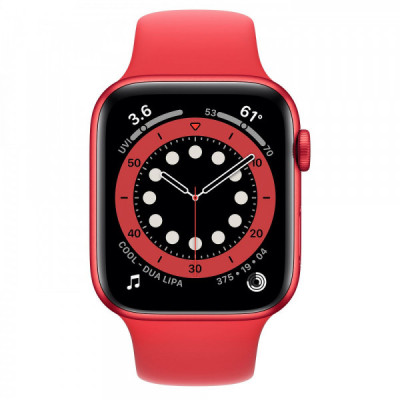 Apple Watch Series 6 GPS + Cellular 44mm PRODUCT(RED) Aluminum Case w. PRODUCT(RED) Sport B. (M07K3)