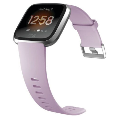 Fitbit Versa Lite Edition Smartwatch Lilac/Silver S/P+L/G (FB415SRLV)