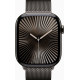 Apple Watch Series 10 GPS + Cellular 46mm Slate Titanium Case w. Slate Milanese Loop - S/M (MC7R4)
