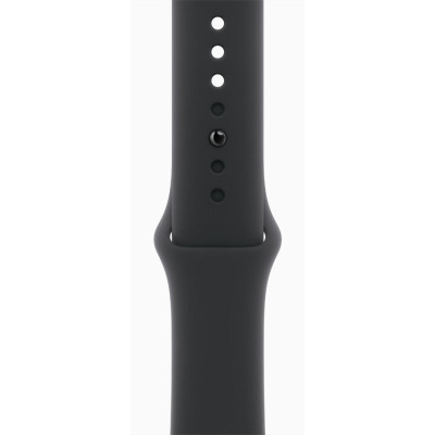 Apple Watch Series 10 GPS 46mm Jet Black Alu. Case w. Black Sport Band - XL (MWX13+MXM53)