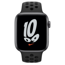 Apple Watch Series SE Nike GPS+LTE (MKRX3) 44mm Space Gray Aluminium Case with Black Nike Sport Band