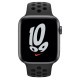 Apple Watch Series SE Nike GPS+LTE (MKRX3) 44mm Space Gray Aluminium Case with Black Nike Sport Band