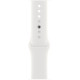 Apple Watch SE 2 GPS 44mm Silver Aluminum Case with White Sport Band (MNK23)