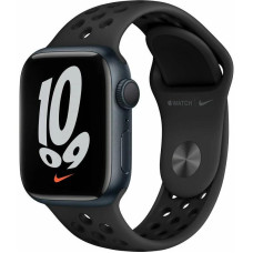 Apple Watch Nike Series 7 GPS 45mm Midnight Aluminum Case w. Anthracite/Black Nike Sport Band (MKNC3)