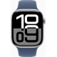 Apple Watch Series 10 GPS + Cellular 46mm Silver Alu. Case w. Denim Sport Band - M/L (MWY13)