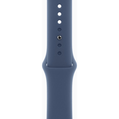 Apple Watch Series 10 GPS + Cellular 46mm Silver Alu. Case w. Denim Sport Band - M/L (MWY13)