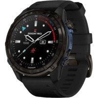 Garmin Descent Mk3i 51mm Carbon Gray DLC Titanium with Black Silicone Band (010-02752-10/11)