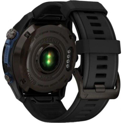 Garmin Descent Mk3i 51mm Carbon Gray DLC Titanium with Black Silicone Band (010-02752-10/11)