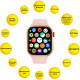 AURA X2 Pro 44mm Pink (SWAX244P)