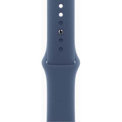 Apple Watch Series 10 GPS 42mm Silver Alu. Case w. Denim Sport Band - M/L (MWWC3)