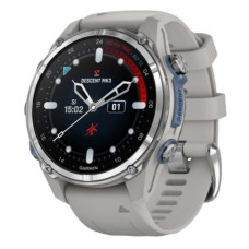 Garmin Descent Mk3 43 mm Stainless Steel with Fog Gray Silicone Band (010-02753-04/03)