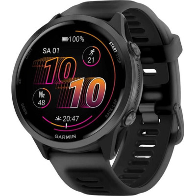 Garmin Forerunner 570 47mm Slate Gray Aluminum w. Translucent Black/Black Band (010-02971-00/40)
