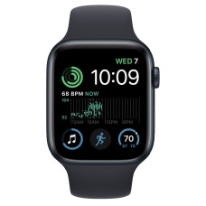 Apple Watch SE 2 GPS + Cellular 44mm Midnight Aluminum Case with Midnight Sport Band (MNPY3/MNU03/MNTY3)