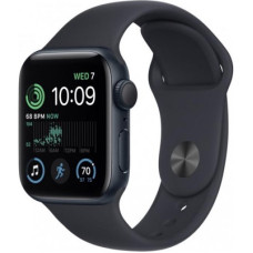 Apple Watch SE 2 GPS 40mm Midnight Aluminum Case w. Midnight S. Band - M/L (MNT83)