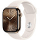 Apple Watch Series 10 GPS + Cellular 42mm Gold Titanium Case w. Starlight Sport Band - S/M (MX063)