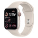 Apple Watch SE 2 LTE 44mm Starlight Aluminium Case w. Starlight Sport Band - M/L (MXG83/MXGU3)