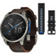 Garmin D2 Mach 2 47mm Titanium w. Oxford Brown Leather Band (010-02904-30/31)