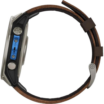 Garmin D2 Mach 2 47mm Titanium w. Oxford Brown Leather Band (010-02904-30/31)