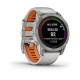 Garmin Fenix 7 Pro Sapphire Solar Titanium w. Fog Gray/Ember O. Band (010-02777-20/21)
