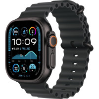 Apple Watch Ultra 2 GPS + Cellular 49mm Black Titanium Case w. Black Ocean Band (MX4P3)