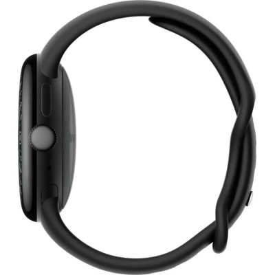 Google Pixel Watch 4 41mm Wi-Fi Matte Black Aluminum case / Obsidian Active Band