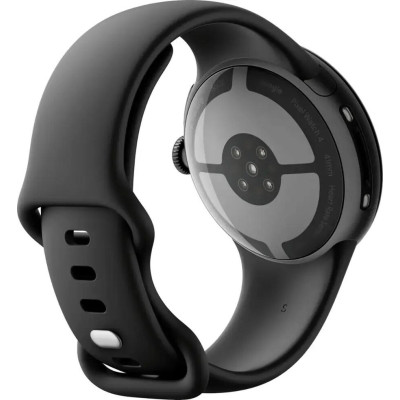 Google Pixel Watch 4 41mm Wi-Fi Matte Black Aluminum case / Obsidian Active Band