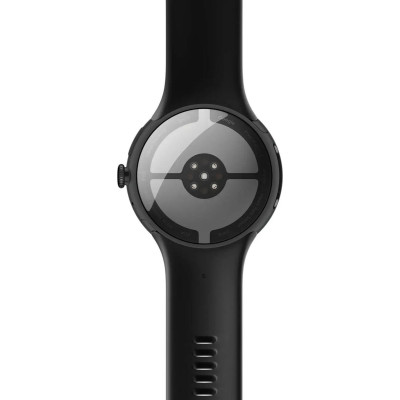 Google Pixel Watch 4 41mm Wi-Fi Matte Black Aluminum case / Obsidian Active Band