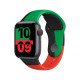 Apple Watch Series 6 GPS + Cellular 40mm Black Unity Aluminum Case with Sport Band (MJ6Q3, MJ6R3)